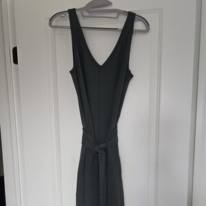 NWOT Tuesday wide leg belted romper